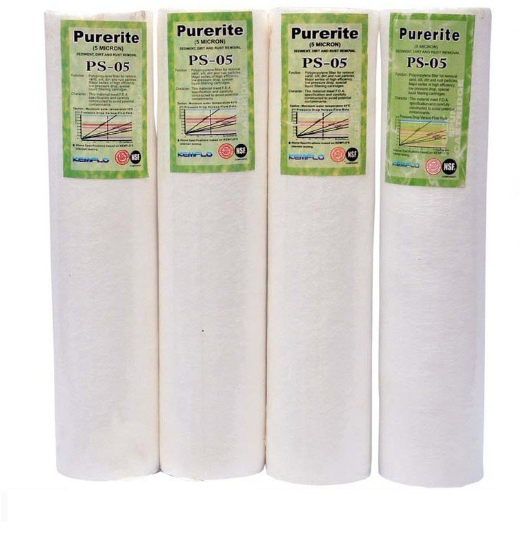 Shopping Store Ro Service Filter set modlgjtu87 Solid Filter Cartridge(0.5, Pack of 4)