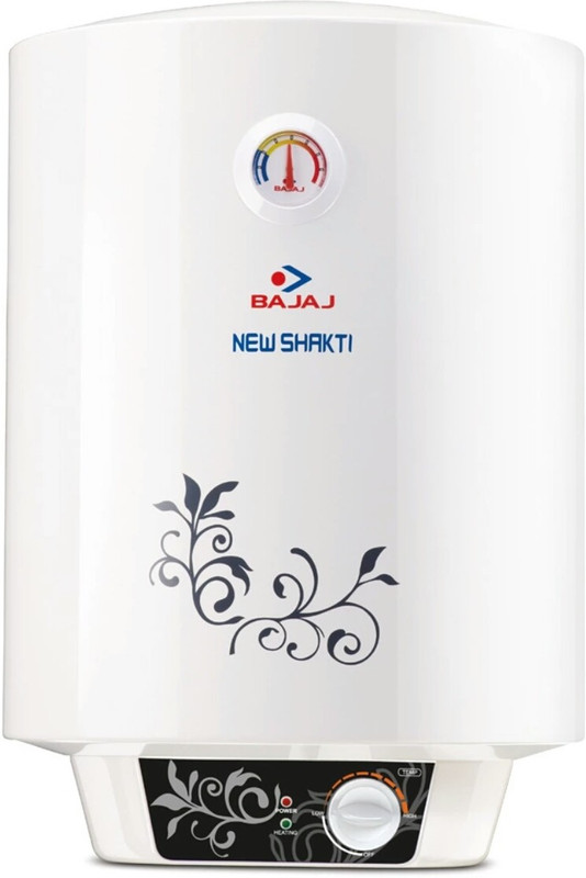 Bajaj 15 L Storage Water Geyser (NEW SHAKTI GLASSLINED JE15, White)