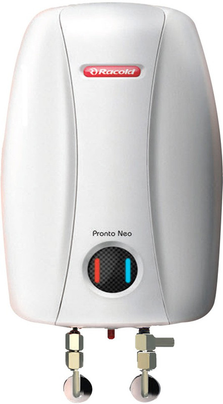 Racold 3 L Instant Water Geyser(White, Pronto Neo) RS.3579 (14.00% Off) - Flipkart