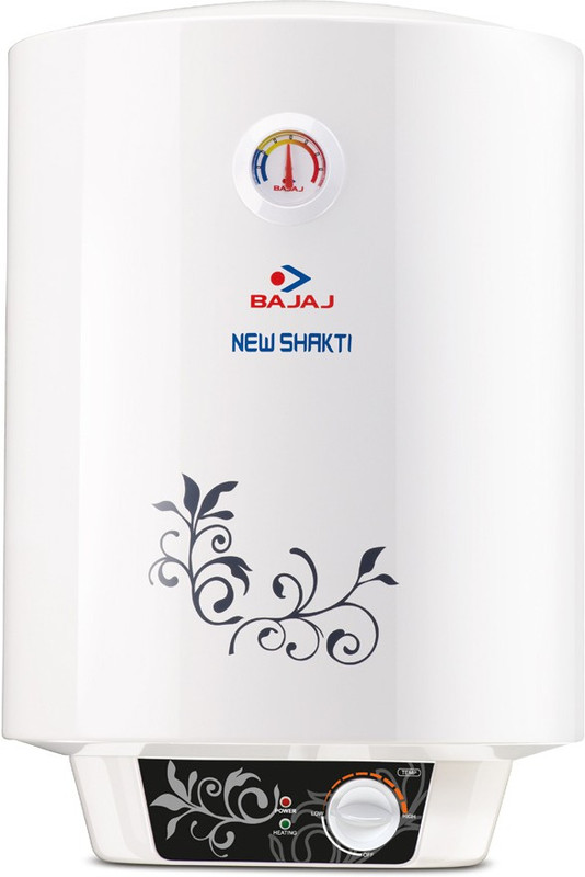 BAJAJ newshakti glasslined je 15 L Storage Water Geyser(White)