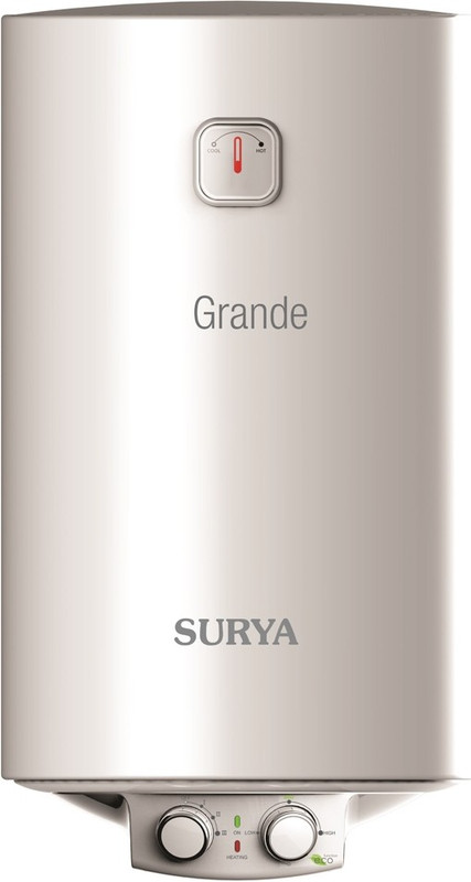 Surya 15 L Storage Water Geyser (Grande 15, White)