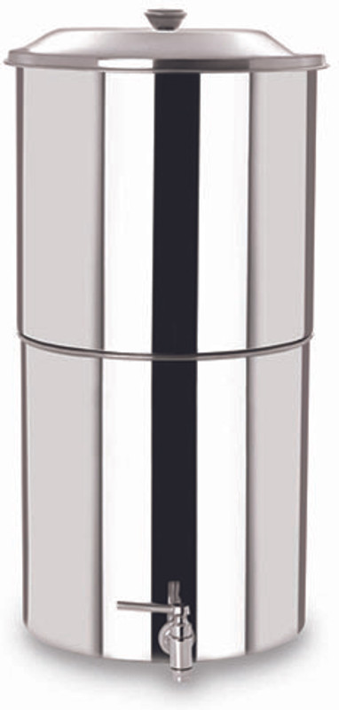 PRISTINE WF26 26 L Gravity Based Water Purifier(Silver)
