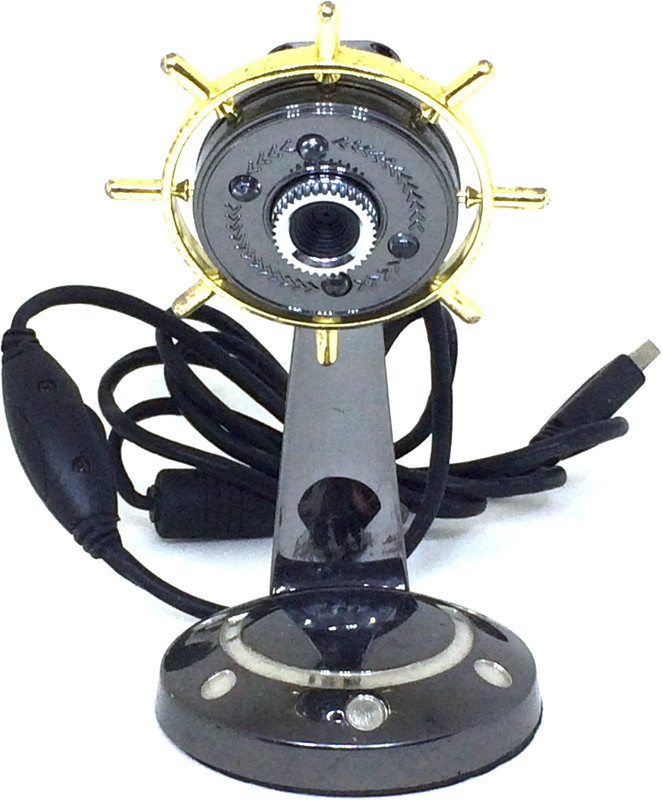 Shrih HD 38 Megapixels PC Mic Webcam(Black)