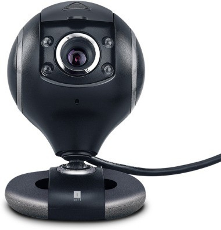 iBall Robo K20 Webcam(Black)