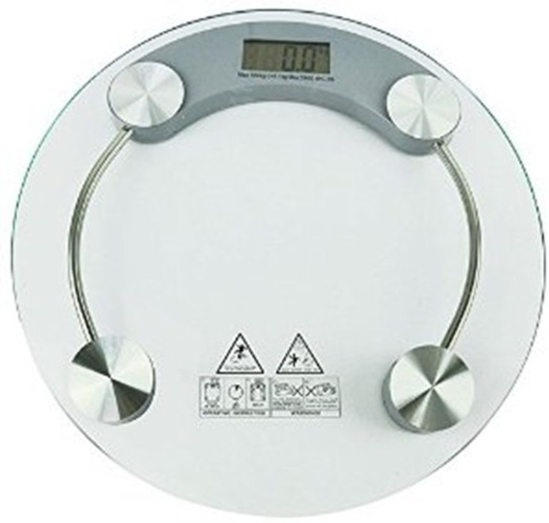 Phyzo Round Weighing Scale(Transparent)