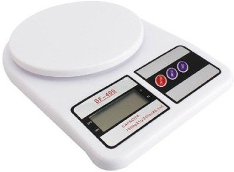 Virgo 10 kg x 1 gm Kitchen Multi-Purpose Weighing Scale(White)