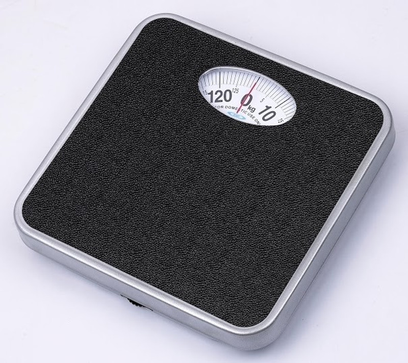 Venus Manual Metal Body Weighing Scale(Black) Venus Manual Metal Body Weighing Scale(Black)