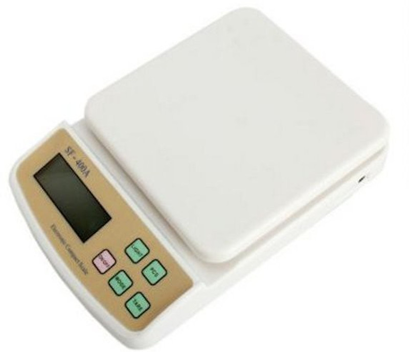 UNIQUE COLLECTIONS Venezia Weighing Scale(White)