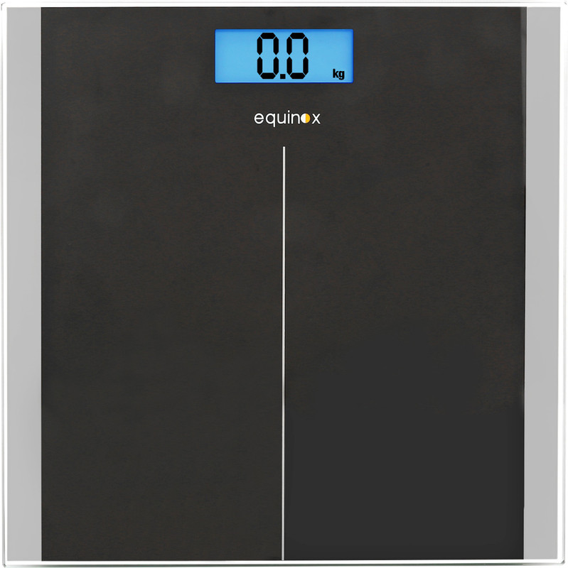 Equinox Personal Weighing Scale-Digital Weighing Scale(Black)