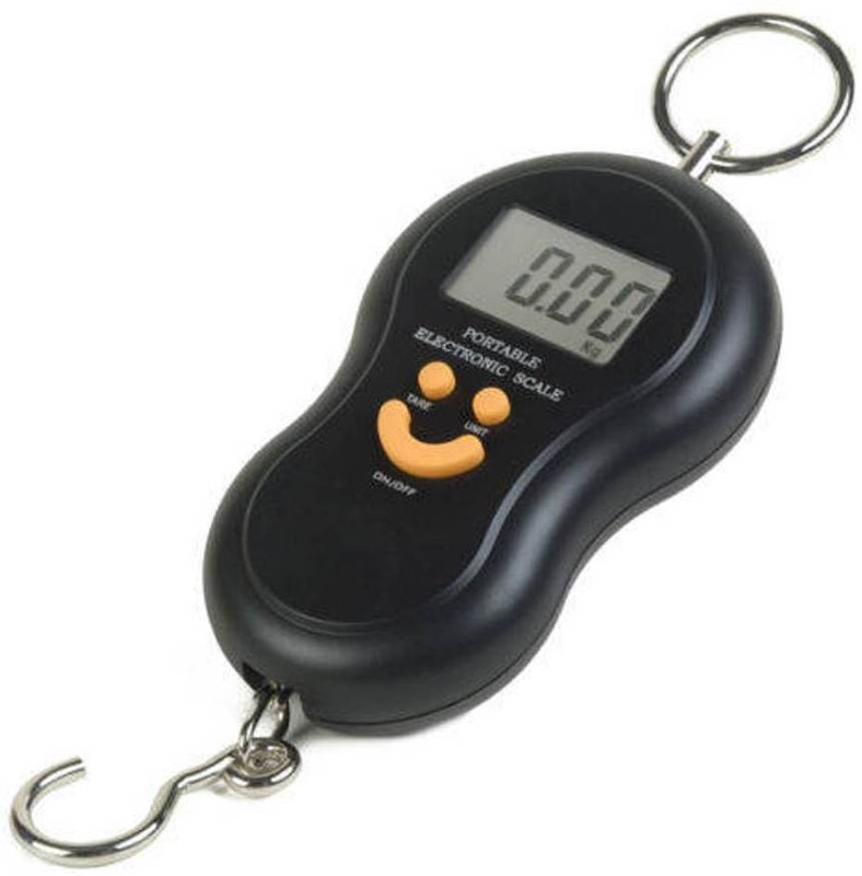 Rudham 40 Kg Portable Electronic Luggage Weighing Scale(Black)