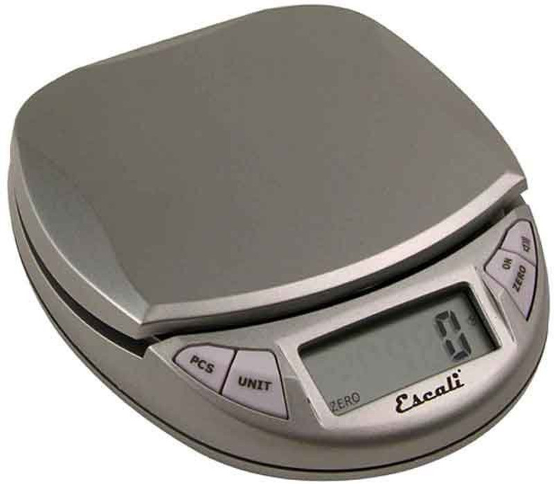 Escali Pico - High Precision, 500 Gram / 0.1 Gram, Metallic Weighing Scale(Metallic)