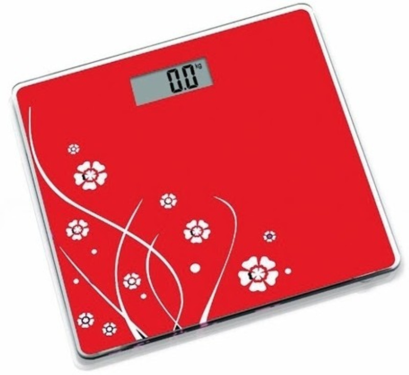 Venus Digital Thick Glass Weighing Scale(Red) Venus Digital Thick Glass Weighing Scale(Red)