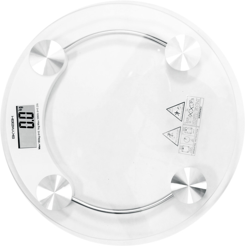 skyweigh lass Digital Weighing Scale(White)
