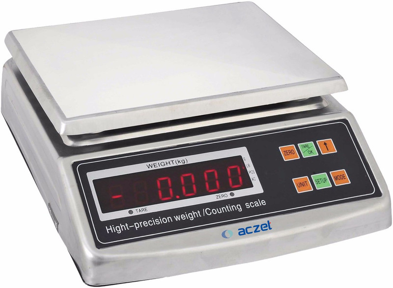 aczet Digital Electronic Table Top Scale Weighing Scale(Black)