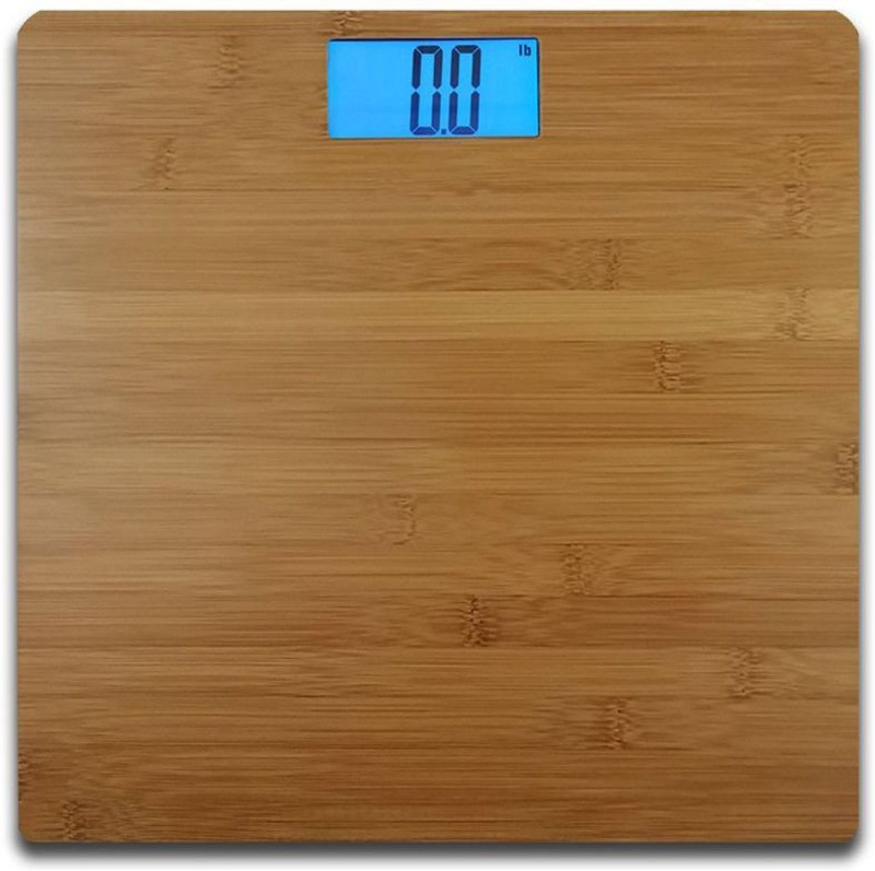 anweshas High Quality Modern Bamboo Weighing Body Scale for Bath, Kitchen and Living Room Weighing Scale(Brown)