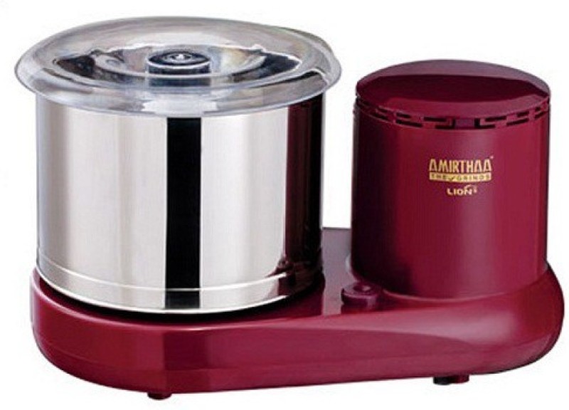 AMIRTHAA LION HI-TECH Wet Grinder(Maroon)