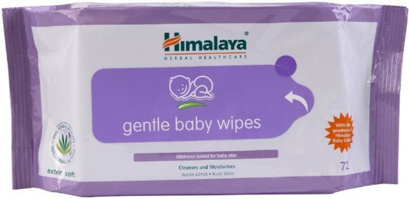Himalaya Himalaya Baby Wipes 72×3