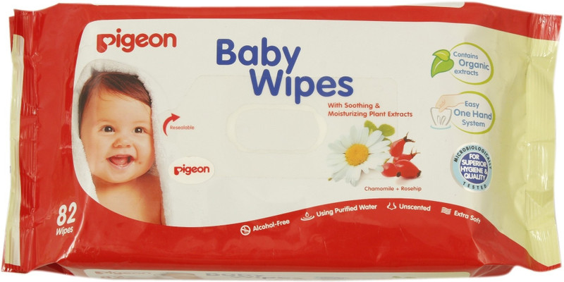 Pigeon Baby wipes(82 Pieces)