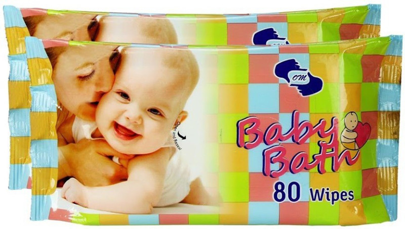 OM Wipes-160 Pieces(2 Pieces)