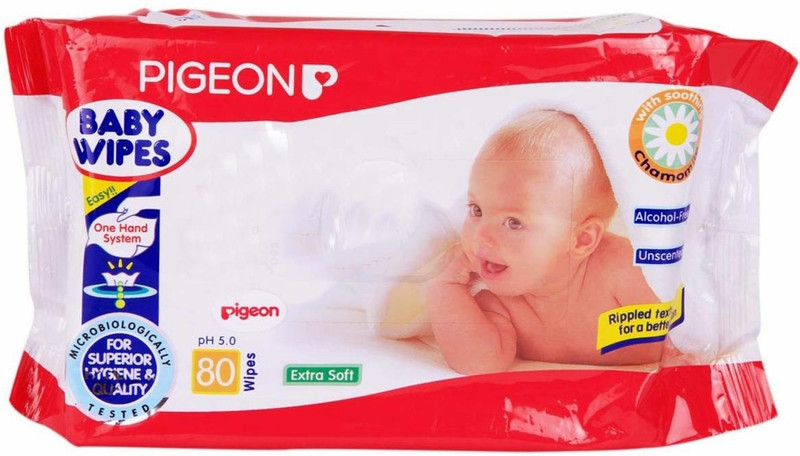 Pigeon Baby Wipes(80 Pieces)
