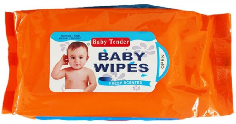Baby Tender Wet Wipes RS.140 (53.00% Off) - Flipkart