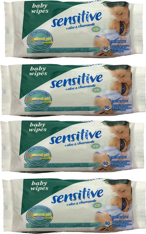 sensitive Sensitive4wipes(4 Pieces)