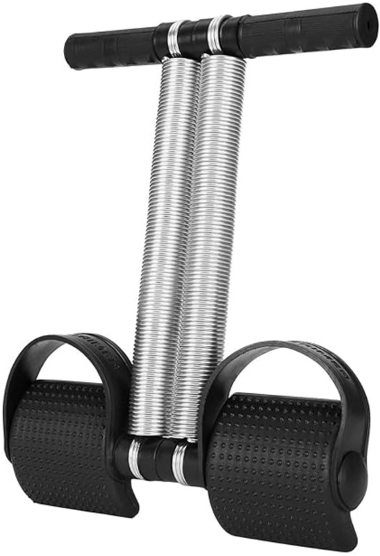 Akp Tummy Trimmer 12 inch Double Spring Premium Quality for man and women Ab Exerciser(Black)