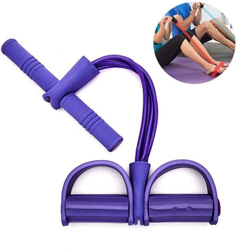 AARADHYAM Elastic Reducer Body Shaper Trimmer for Reducing Waistline Calories Ab Exerciser(Purple)