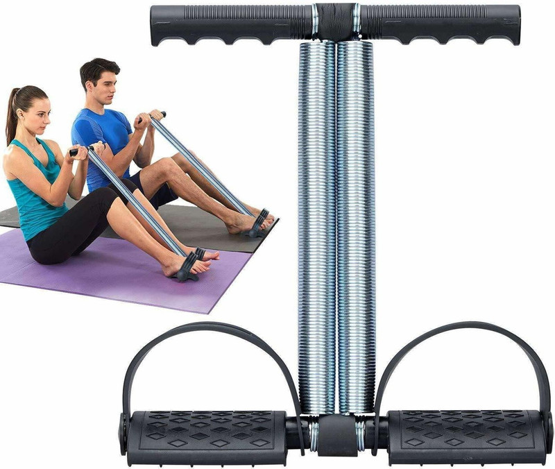 Vtexx Tummy Trimmer_25 Ab Exerciser(Black, Silver)