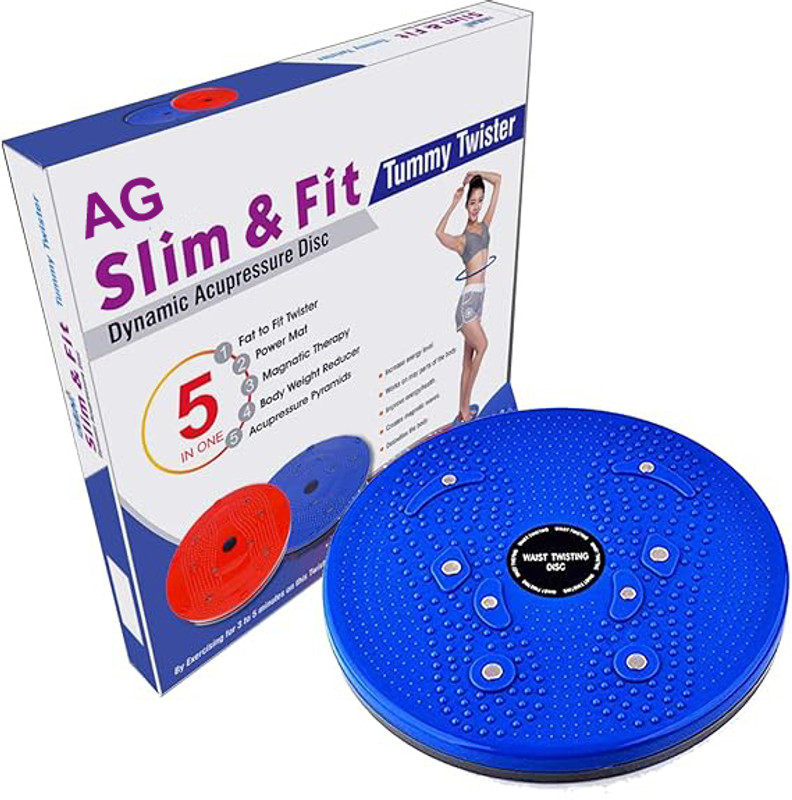 A G Enterprises AG Tummy Twister: The Ultimate Waist Trimmer and Fat Reducer Exerciser Ab Exerciser(Multicolor)