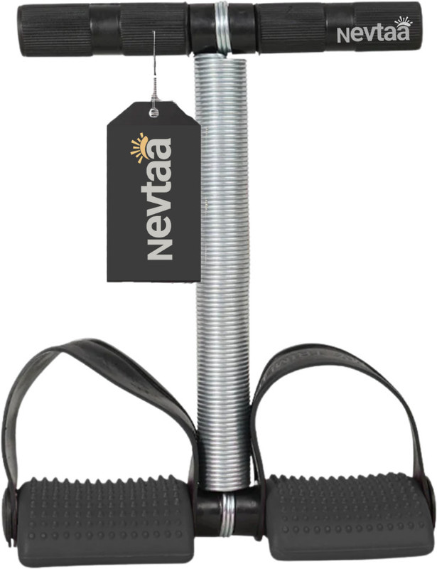 MITESHA Single Tummy Trimmer Men & Women Belly Fat ABS Exercise Equipment & Home Ab Exerciser(Black, Silver)
