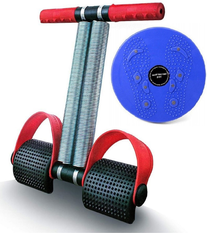 Shopeleven Waist Toning Full-Body Fitness Durable Portable Home Gym Equipment for Men&Women Ab Exerciser(Multicolor)