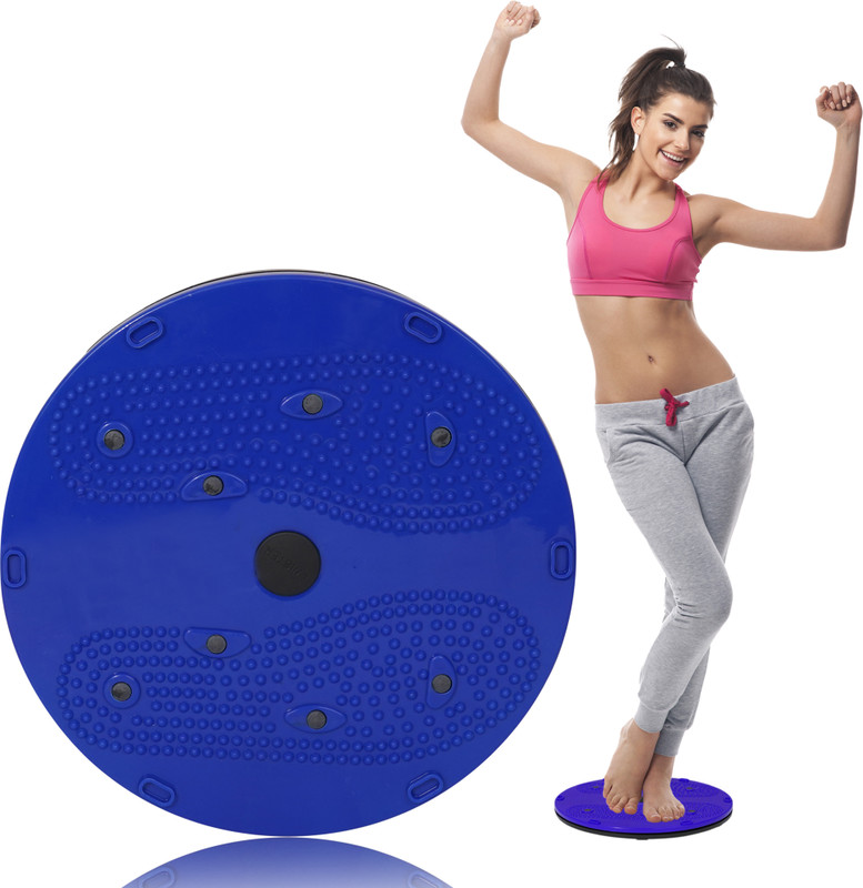 onliest Twisting Waist Disc, Body Shaping Twisting Waist Machine Ab Exerciser(Blue)