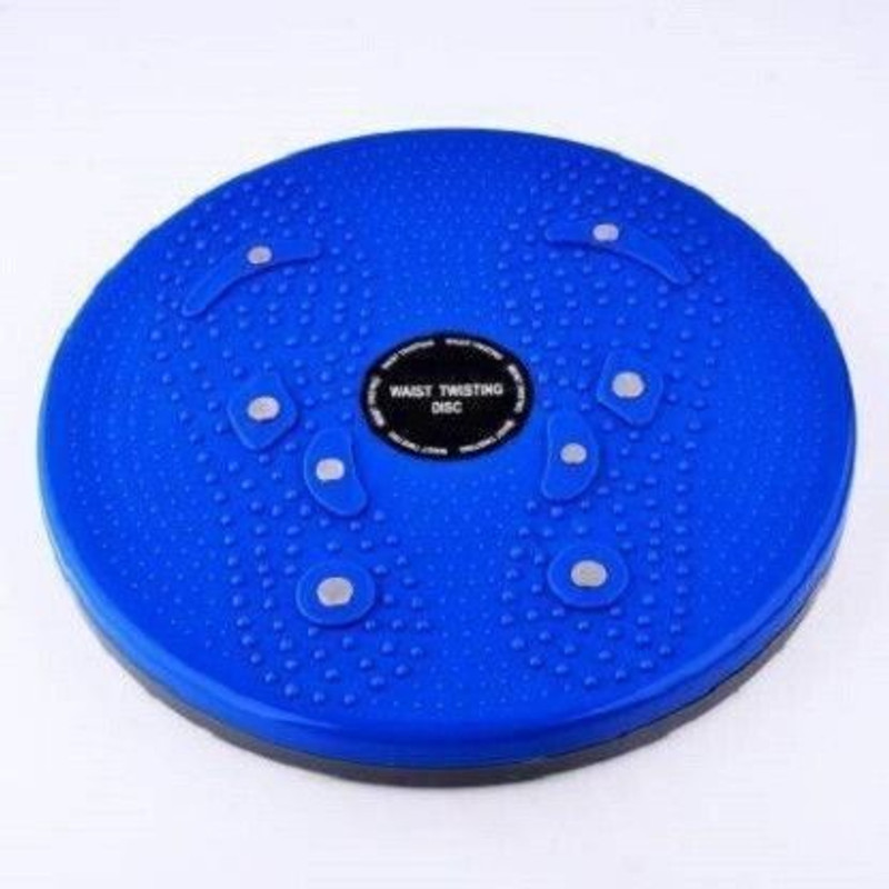 Twister Exercise Massage foot Waist Twisting Disc Exercises,Body Ab Exerciser(Blue)