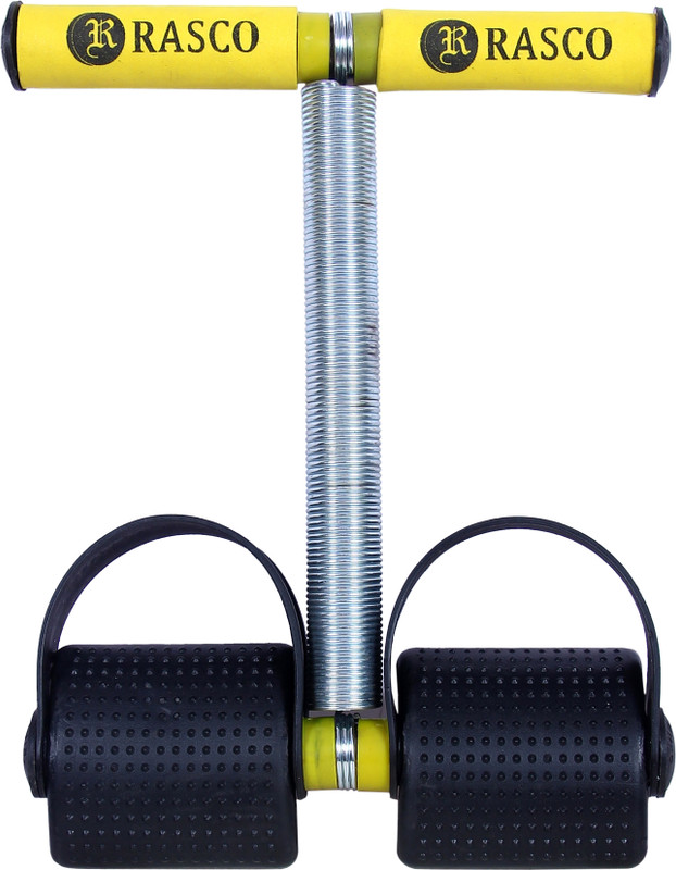 RASCO SINGLE SPRING TUMMY AB TRIMMER Ab Exerciser(Black)