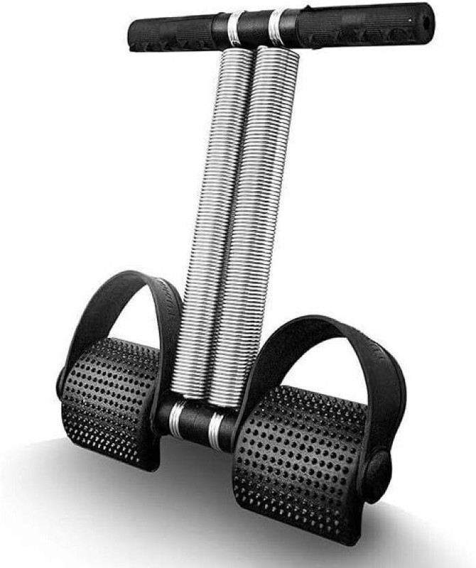 Dynamo Tummy Trimmer for Men Women Double Spring Exercise Equipment waist Machine Gym Ab Exerciser(Black)