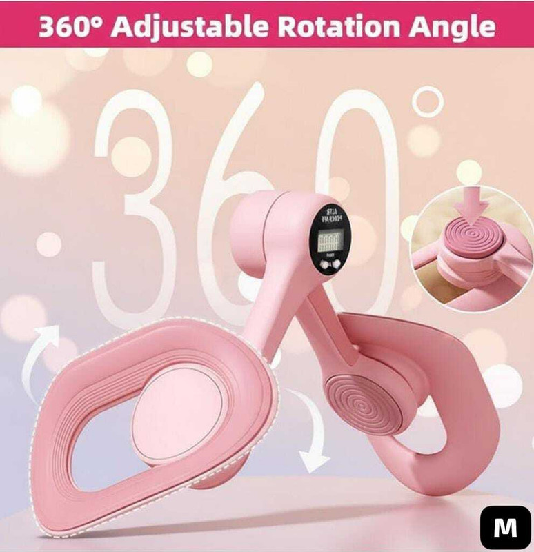 Matkine Thigh Master, Pelvic Floor Strengthening Device with Display Counter Hip Trainer Ab Exerciser(Multicolor)