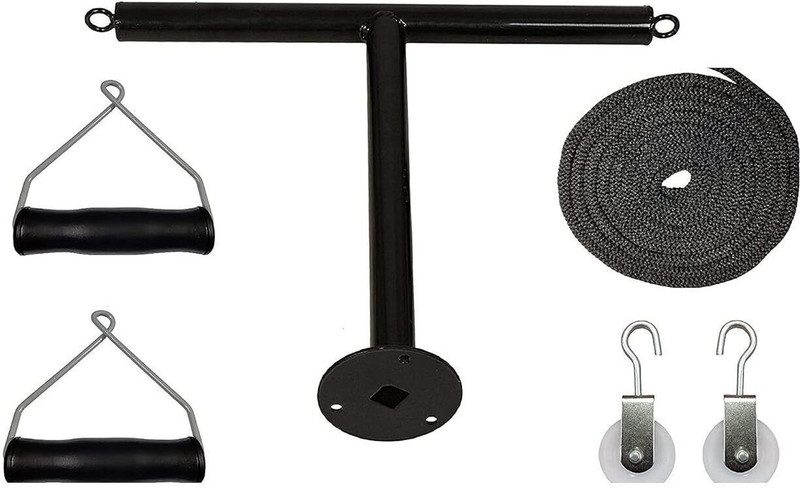 NJVJ T Pulley Set for Frozen Shoulder Exercisepy equipment for Frozen Shoulder Ab Exerciser(Black)