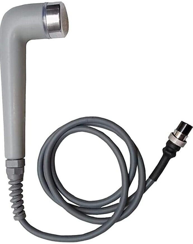 NJVJ Ultrasonic Probe Ultrasound Handle with wire (3 pin) use in Physiotherapy Ab Exerciser(Grey, Black)