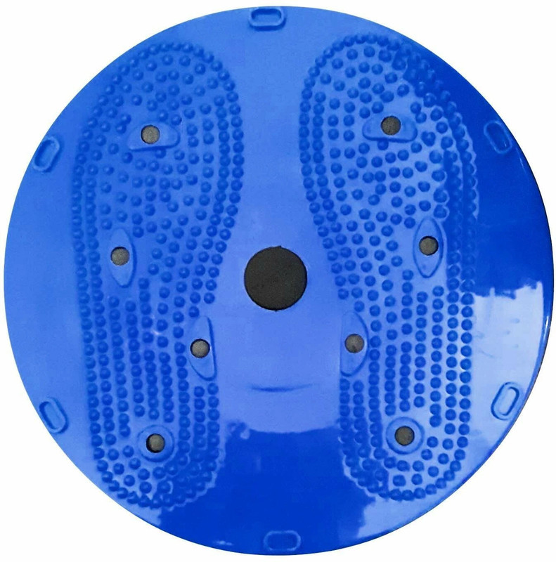 PHAGQU Slim Fit Twister Waist Twisting Disc/Ab Workout Equipment Waist Arms Hips Thighs Ab Exerciser(Blue)