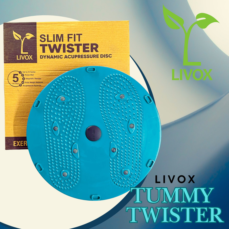 LIVOX Tummy Tw Ab Exerciser(Multicolor)