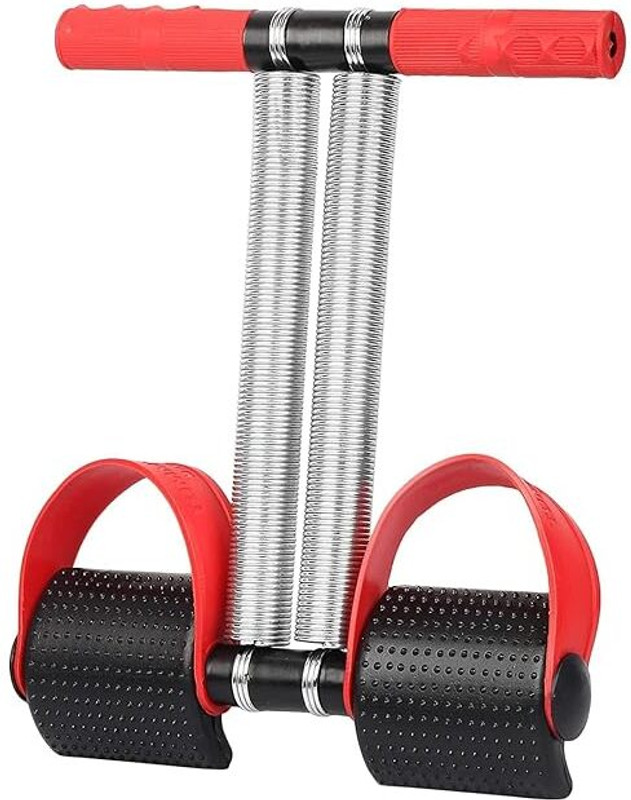 alyv Double Spring Tummy Trimmer for Weight loss and Fat Burn Ab Exerciser(Red)