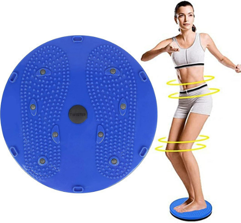 LIVOX Tummy Twister Ab Roller Exerciser & Belly Fat Reducer for Men & Women Ab Exerciser(Multicolor)