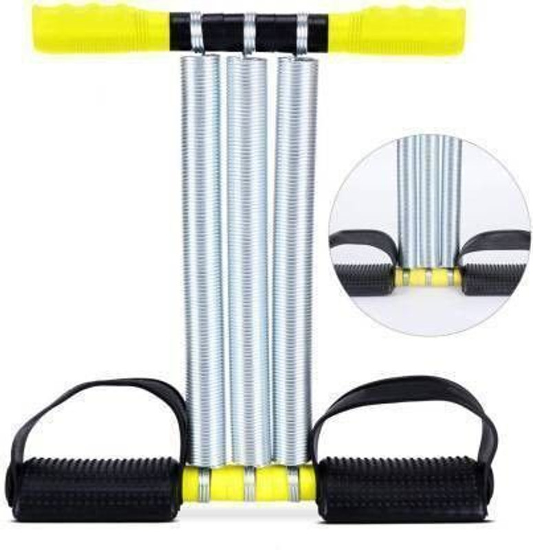 Tridev Enterprises Tummy Trimmer 3 Spring -Waist Trimmer-Abs Exerciser-Body Toner-Fat Buster Ab Exerciser(Yellow)