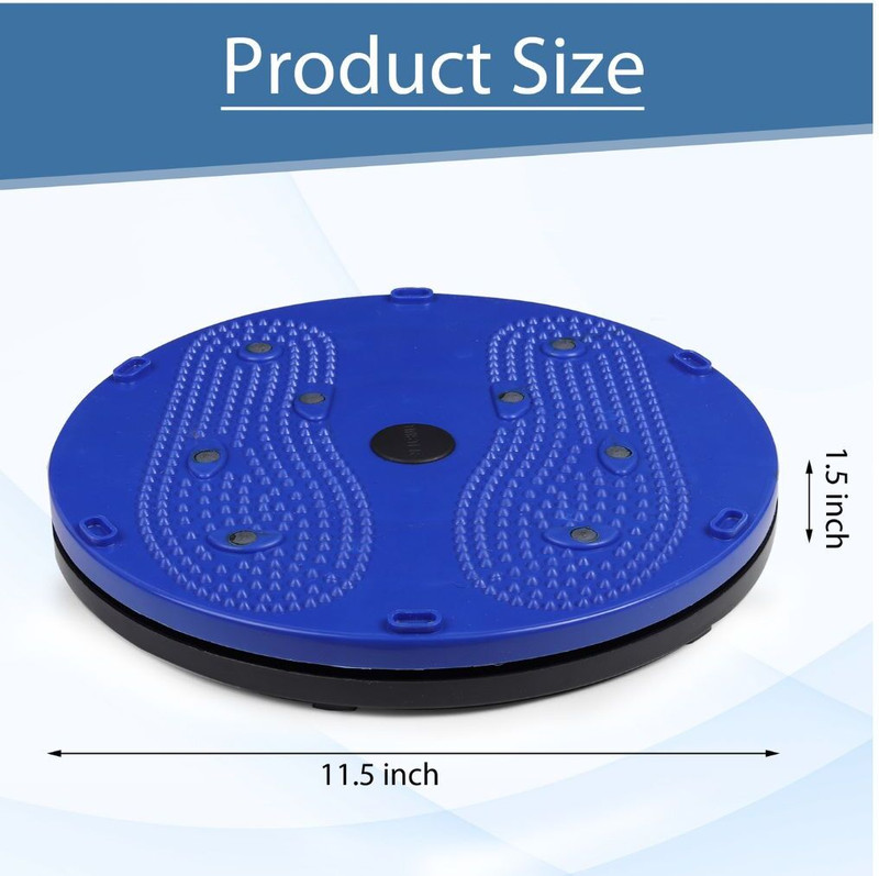 Oddish Way to Fitness Tummy Twister Gym/Home Equipment Ab Exerciser(Blue)