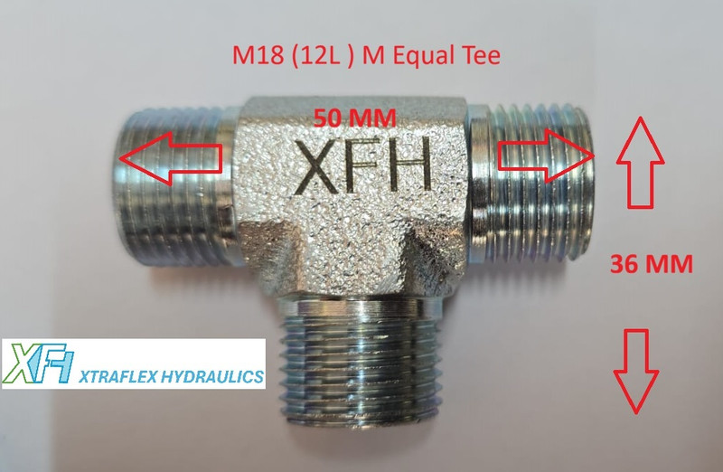 Xtraflex M18(12L) Equal Tee ABS Hydraulic Unit