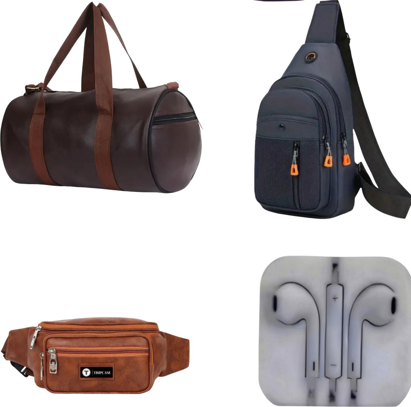 Khatuu shyaam Belt, Wallet & Watch Combo(Brown)