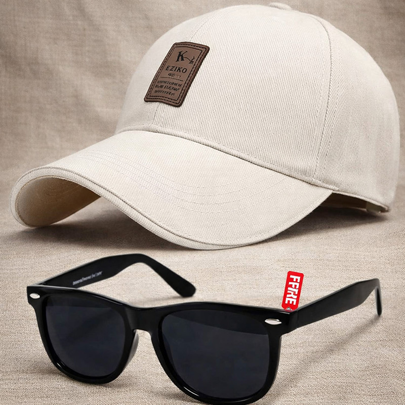 HMOGOVON Watch & Sunglass Combo(White)