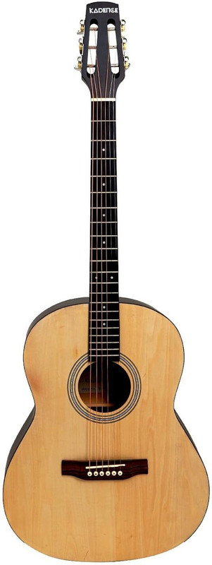 KADENCE KAD-BB01-NAT(with Online Classes) Acoustic Guitar Hard Wood Rosewood Right Hand Orientation(Brown)