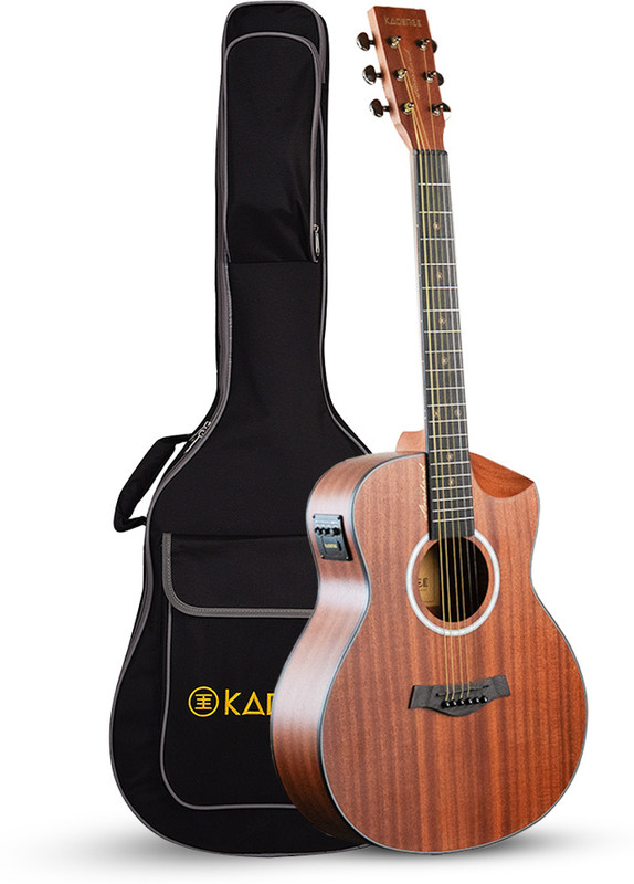 KADENCE KAD-SHM-02 (with Online Classes) Acoustic Guitar Cedar Rosewood Right Hand Orientation(Beige)